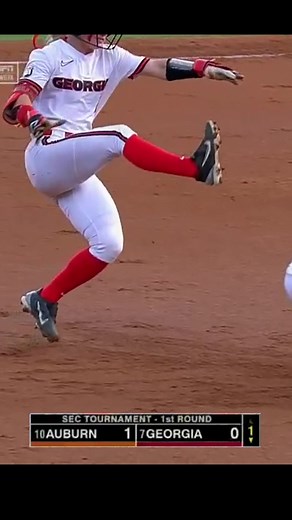 Auburn vs Georgia, ninja kick slide is reviewed. #auburnsoftball #georgiasoftball #auburntigers #georgiabulldogs #secsoftball #ncaasoftball #tigersoftball #bulldogsoftball #auburn #georgia #sec #ncaa #softball #d1softball #collegesoftball #wcws #roadtowcws #wcws2024 #fyp #softballtime #softballlife #ninjawarrior #ninjakick #ninja #softballninja
