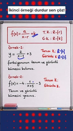 Domain and Range of Rational Functions in 30 Seconds 🚀 May Appear on 10th Grade Math Exam!