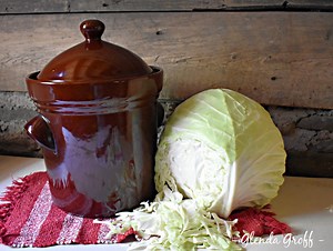 Old Fashioned Sauerkraut–Lacto-fermented, THM FP