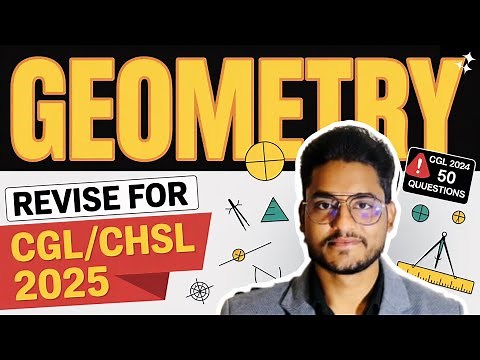 Geometry: SSC CGL 2024 All Questions & Revision by Rohit Tripathi | M.Imp for SSC 2025 Exams