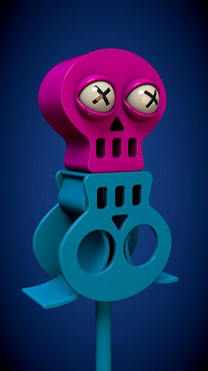 268K views · 738 reactions | Reverse Death with a Twist  ©2024 Jan Olav Baustad. All rights reserved. #animation #3danimation | The Lovely Horror Show | Facebook