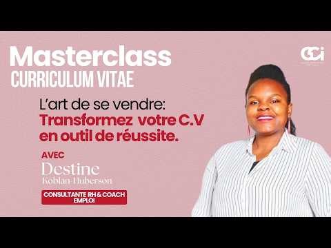 ATELIER CV: Transformer votre CV en outil de réussite