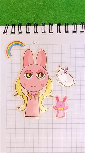 Sprunki Sticker Book DIY | Pinki #shorts #sprunki