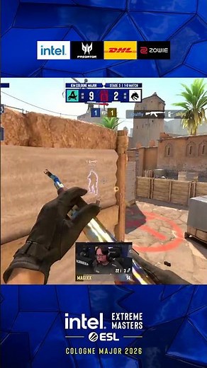 soulfly 1v2 CLUTCH — bomb defused at last second #esl #colognemajor #cs2