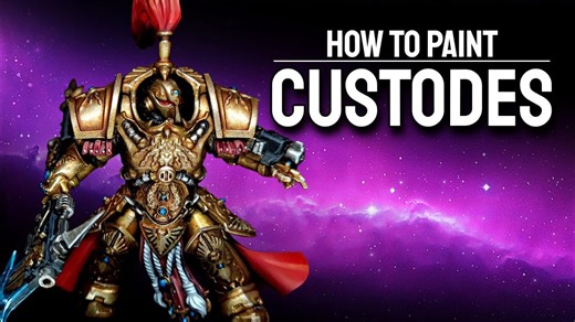 Beginner’s Guide to Painting Custodes Miniatures