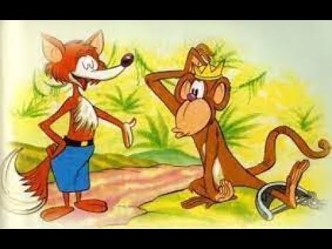 La zorra y el mono coronado Rey Fábulas de Esopo