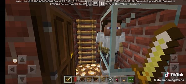 Exploring a Church in Minecraft