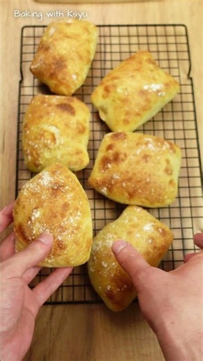 The Only Ciabatta Recipe You'll Ever Need #homemade #ciabatta #bread