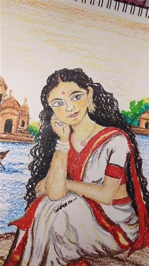 pastel colour drawing 👉 step by step drawing class