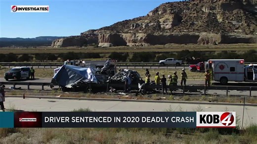 Truck driver sentenced for deadly crash after years of no prosecution