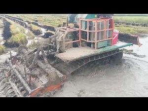 🌾 Life in the Fields: Father and Son on the Rice Machine 🚜 | Cambodian Countryside