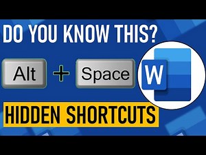 Hidden Microsoft Word Editing Keyboard Shortcuts You Need to Know