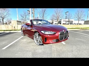 2023 BMW 430i Convertible: POV Start Up, Test Drive, Walkaround and Review