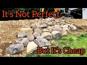 Building A Stone Retaining Wall/Slope