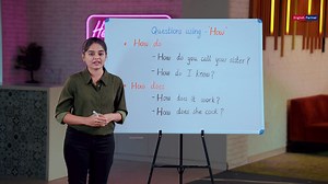 How to ask questions using "How" When asking questions in English, one of the most useful words to use is "how." Questions that begin with "how" can be used to ask for further information about a subject. Examples include "How are you?" "How much does it cost?" and "How long will it take?" To learn more questions using"how", watch this video! 👉🏻இனி நீங்களும் English கத்துக்கலாம் WhatsApp மூலமா. 👉🏻உலகத்துல எங்க இருந்தாலும் உங்க free time-ல கத்துக்கலாம். 👉🏻24hour personal trainers assistance