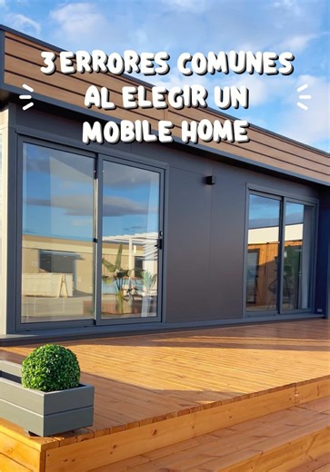 Errores comunes al elegir un mobile home
