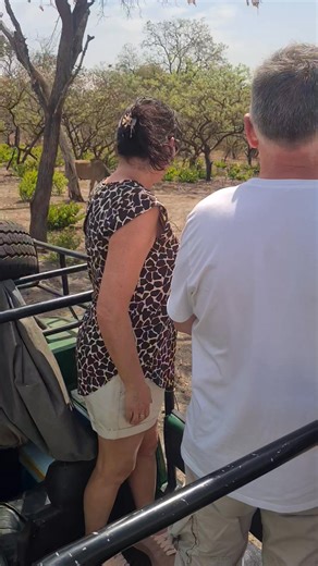 A day trip to Fathala Wildlife Reserve (Safari in Senegal 🇸🇳) with our amazing clients from England - Christopher and the family. We picked up our guests from Tamala Beach Resort around 7:00 AM and drove to the Banjul Ferry Terminal. Boarding the iconic ferry is always an eye-opening experience, especially for first-time visitors to The Gambia. After crossing the river, we joined an open-top jeep and headed to the Gambia–Senegal land border for passport stamping and checks. Once the formalitie