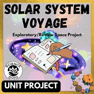 Space Creative Writing Project - Solar System and Planets Activity Review