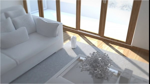 AirFree T800 Filterless Silent Air Purifier for Home Requires No Filter, Fan, or Humidifier, Covers 180 sq ft – White. No ozone.