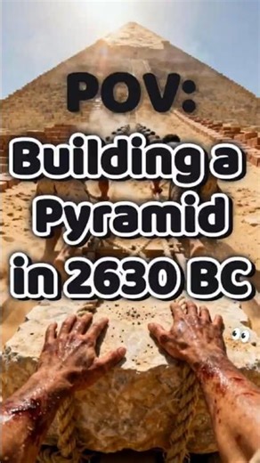 POV: Egyptian Pyramid Builder – A Day in 2630 BC