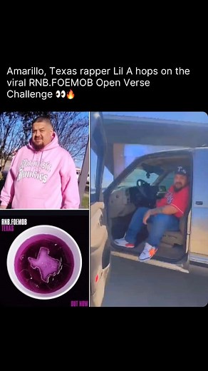 Amarillo, Texas rapper Aaron Morales /Lil A hops on the viral #RNBFOEMOB Open Verse Challenge 👀 How Is It Sounding ⁉️ #texasmusicscene #texasrapper #fyp #reels | Soy Tan Tejano