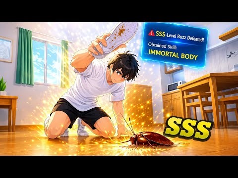 My Trash System Thinks a COCKROACH Is an SSS Monster... So I Accidentally Became Immortal?!Hindi P-2