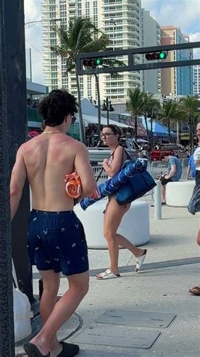 🇺🇸 Spring Break Beach Day in Florida, USA 🏖️ #shorts