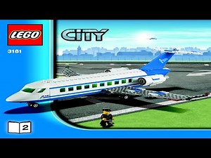 LEGO instructions - City - Airport - 3181 - Passenger Plane (Book 2)