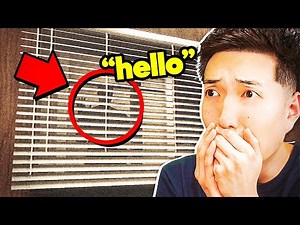 they were watching me while I was sleeping..