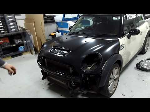 BMW Mini Cooper S R56 project - Bonnet Change