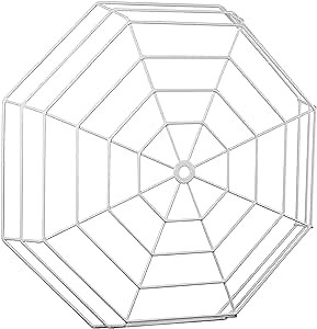 Safety Technology International, Inc. STI-9636 Clock/Bell Damage Stopper®, 20.75 Inch Diameter, Protective Coated Steel Wire Guard