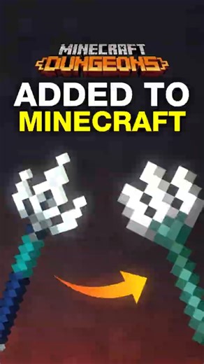 Minecraft Items FROM Minecraft Dungeons! #minecraftdungeons