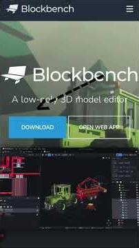 Como descargar blockbench en android y ios
