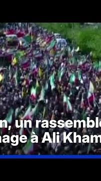 Middle East war: a rally in Tehran to pay tribute to Ali Khamenei