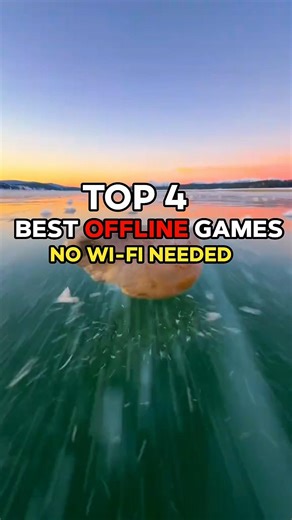 Top 4 Best Offline Games You Can Play Anywhere 🗿