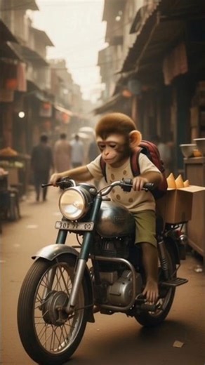 The Poor Monkey Who never Gave up.#cartoon #monkey