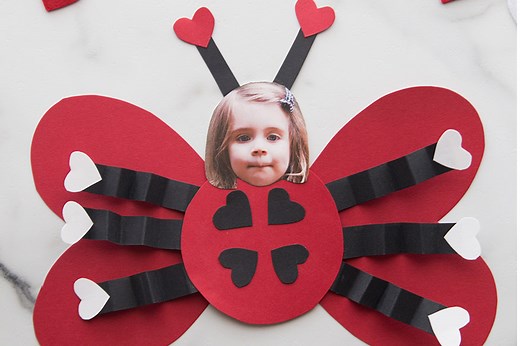 Valentine Ladybug Craft (with free printable)- The Best Ideas for Kids