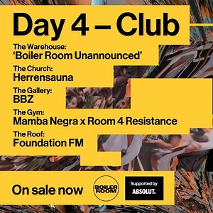 26K views · 254 reactions | Huge BR Festival news: our stage hosts across all 4 days now revealed. Day passes live here: blrrm.tv/BoilerRoomFestival | Boiler Room | Facebook