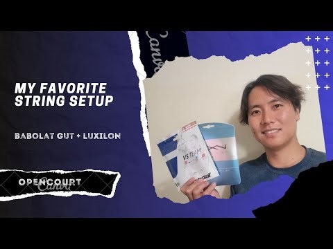 My Favorite String Setup - Babolat VS Natural Gut + Luxilon ALU Power - My LAST Review Video