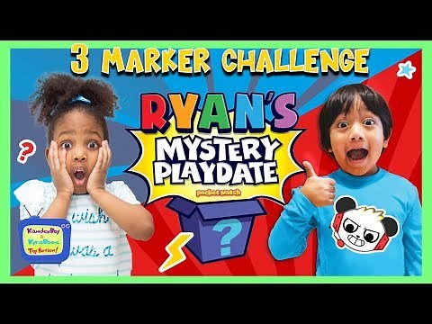 Ryan's Mystery Playdate 3 Marker Challenge Accepted by Kyraboo