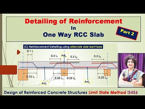Detailing of reinforcement in RCC Slab: (Part 2) Cantilever Slab and One Way Continuous Slab