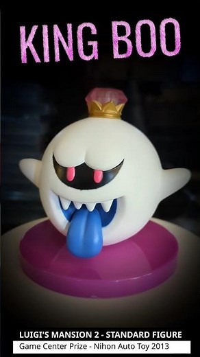 👻👑 KING BOO 👑👻 LUIGI'S MANSION 2 Standard Figure Prize - Nihon Auto Toy 2013 #3DS #nintendo #ghost