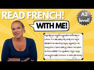 Learn To Read French With Me | A2 Level French | Hobbies in French