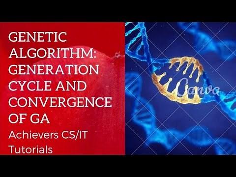 Generation cycle and Convergence of Genetic Algorithm
