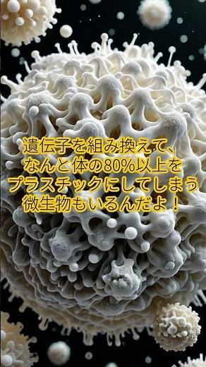 【環境問題】微生物が作る未来のプラスチック！海で溶ける新素材の驚きの仕組み🦠🌊