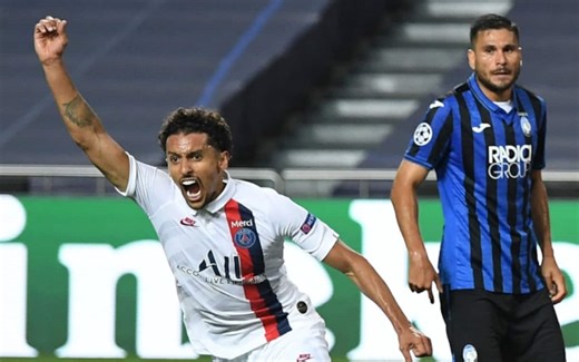 Il Psg elimina l'Atalanta con 2 gol nel recupero