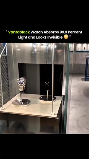 Science Hub | Vantablack absorbs 99.9% of light. It traps light inside microscopic carbon nanotubes, stopping it from reflecting back. Your eyes see no... | Instagram