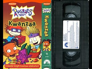 Opening to Rugrats - Kwanzaa (US VHS; 2001)