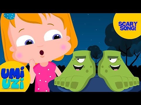 Umi Uzi | Funny Spooky Feet | Feet Song | Halloween Rhymes For Children