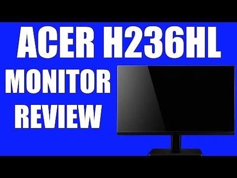 Acer H236HL Review Video